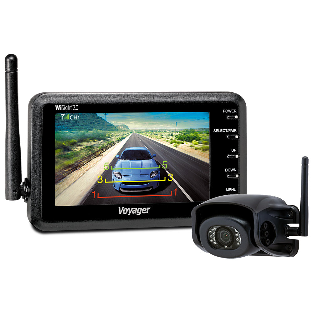 Voyager WiSight 20 43 Monitor wCamera fPrewire System Wireless WVSXP43