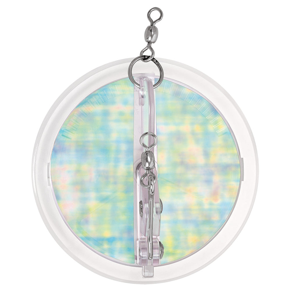 LuhrJensen 418 Dipsy Diver ClearClear Bottom UV Moon Jelly 55600012507