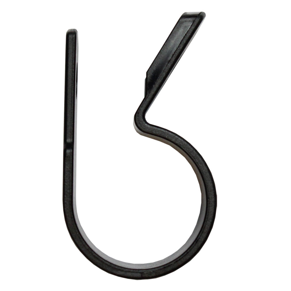 Pacer UV Resistant Nylon CClamps 1 Black 25 Pack BCCH1625BK