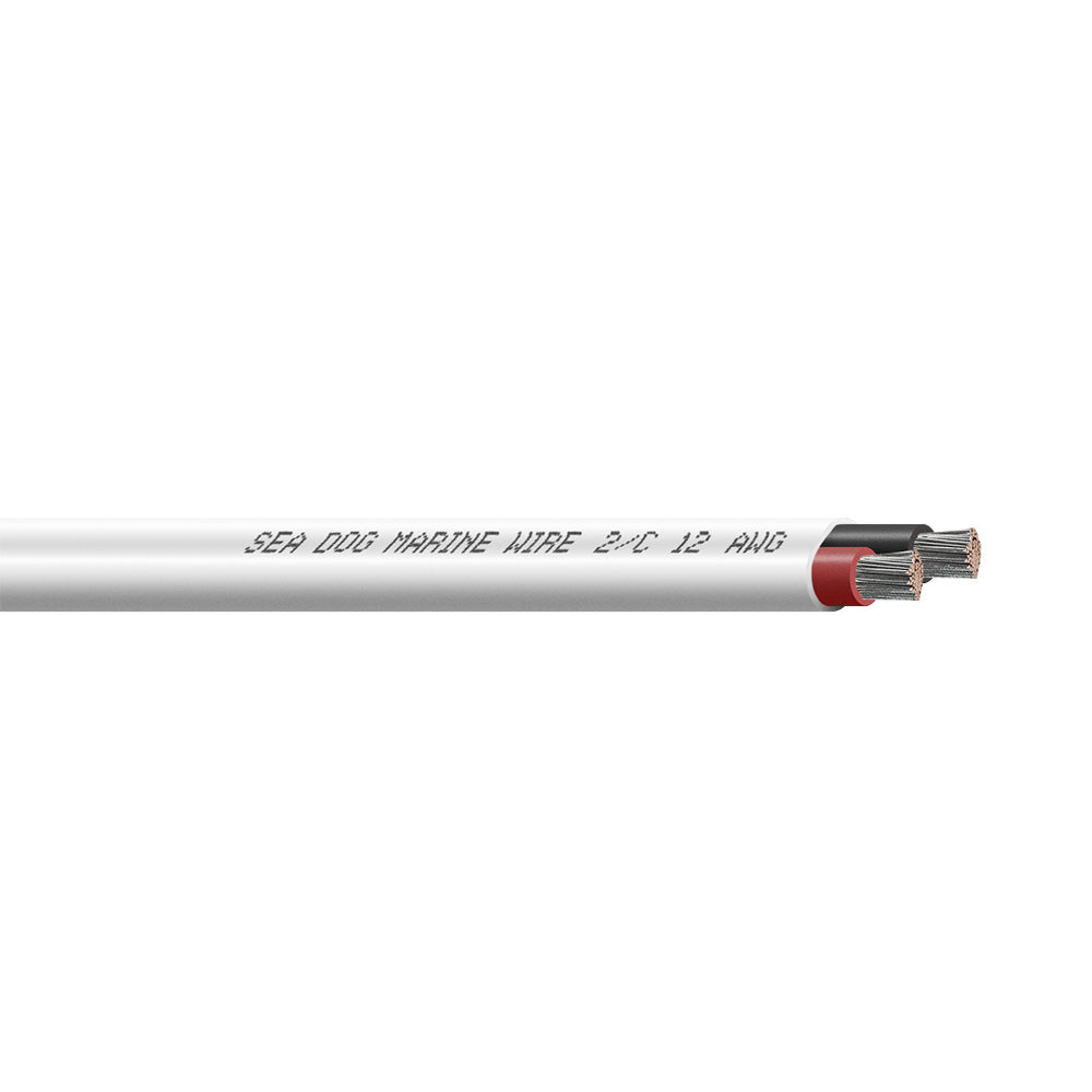 SeaDog 122 AWG Flat Duplex Wire RedBlack 500 8012207
