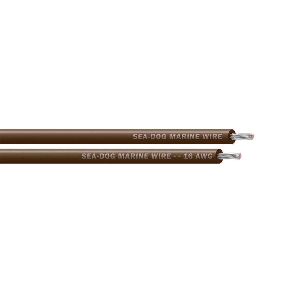 SeaDog 16 AWG Brown Primary Wire 25 8016070