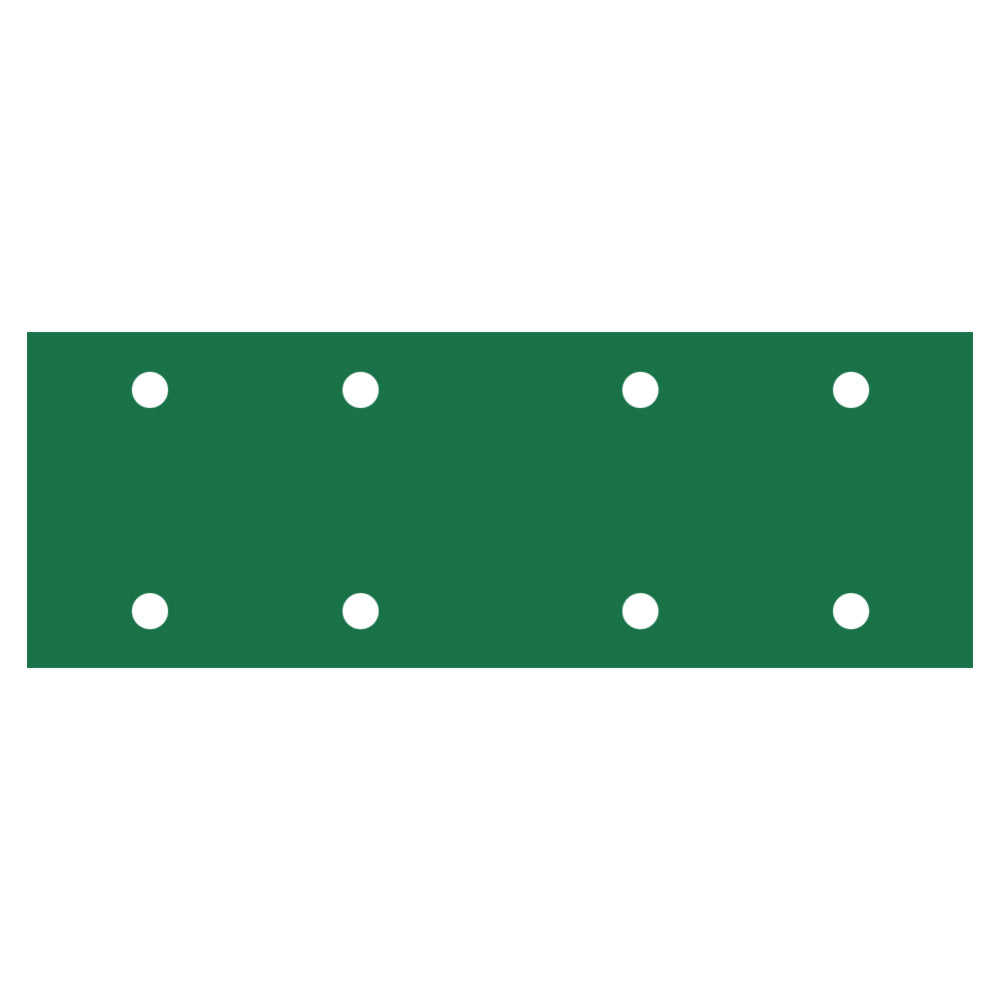 RUPES PROCUT Film Abrasive Sheets 70mm x 200mm 275 x 78 8 Holes P60 Grit Box of 50pcs 945FF060