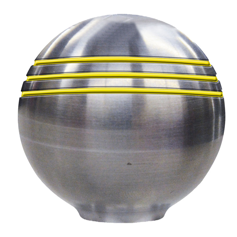 Schmitt Marine Throttle Knob 178 Gold Grooves 50048
