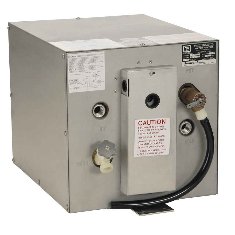 Whale Seaward 6 Gallon Hot Water Heater wRear Heat Exchanger 120V 1500W S600