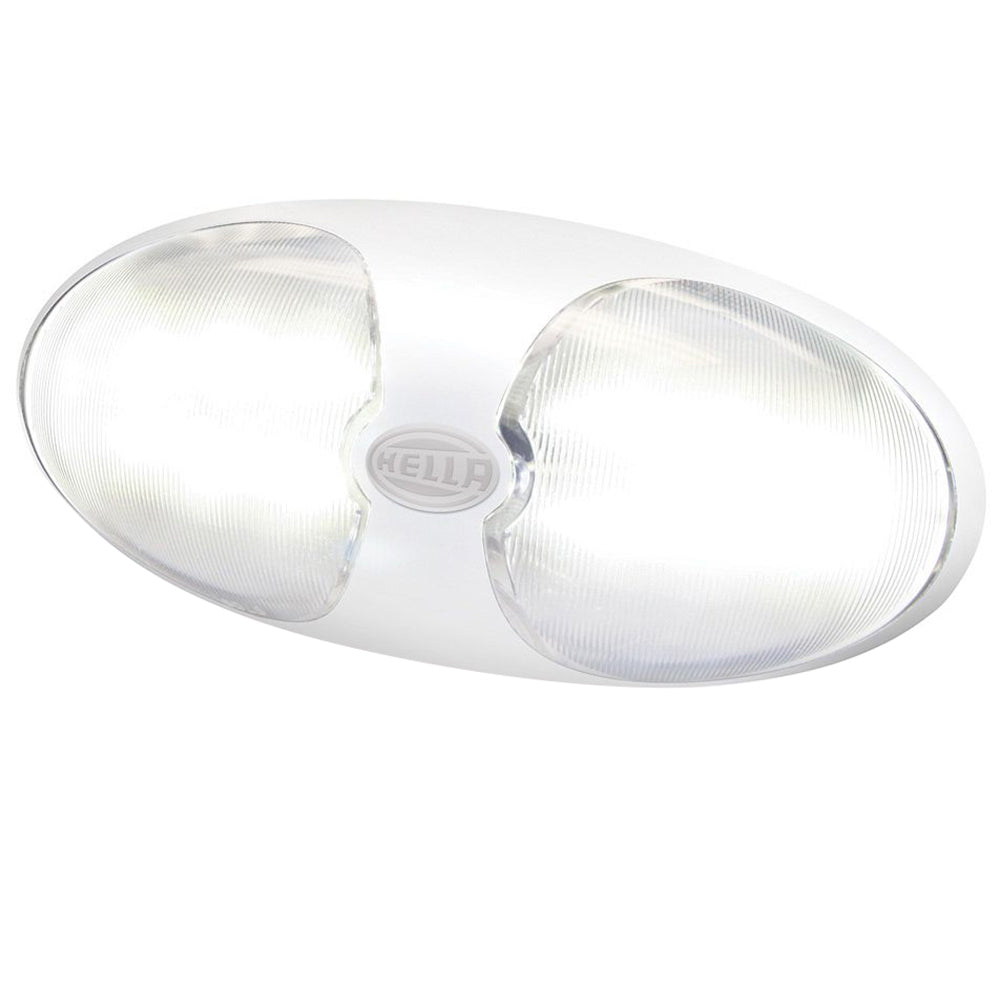 Hella Marine DuraLED 12 InteriorExterior Lamp White LED White Housing 959700101