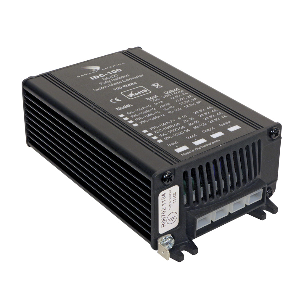 Samlex 100W Fully Isolated DCDC Converter 8A 2035V Input 125V Output IDC100B12