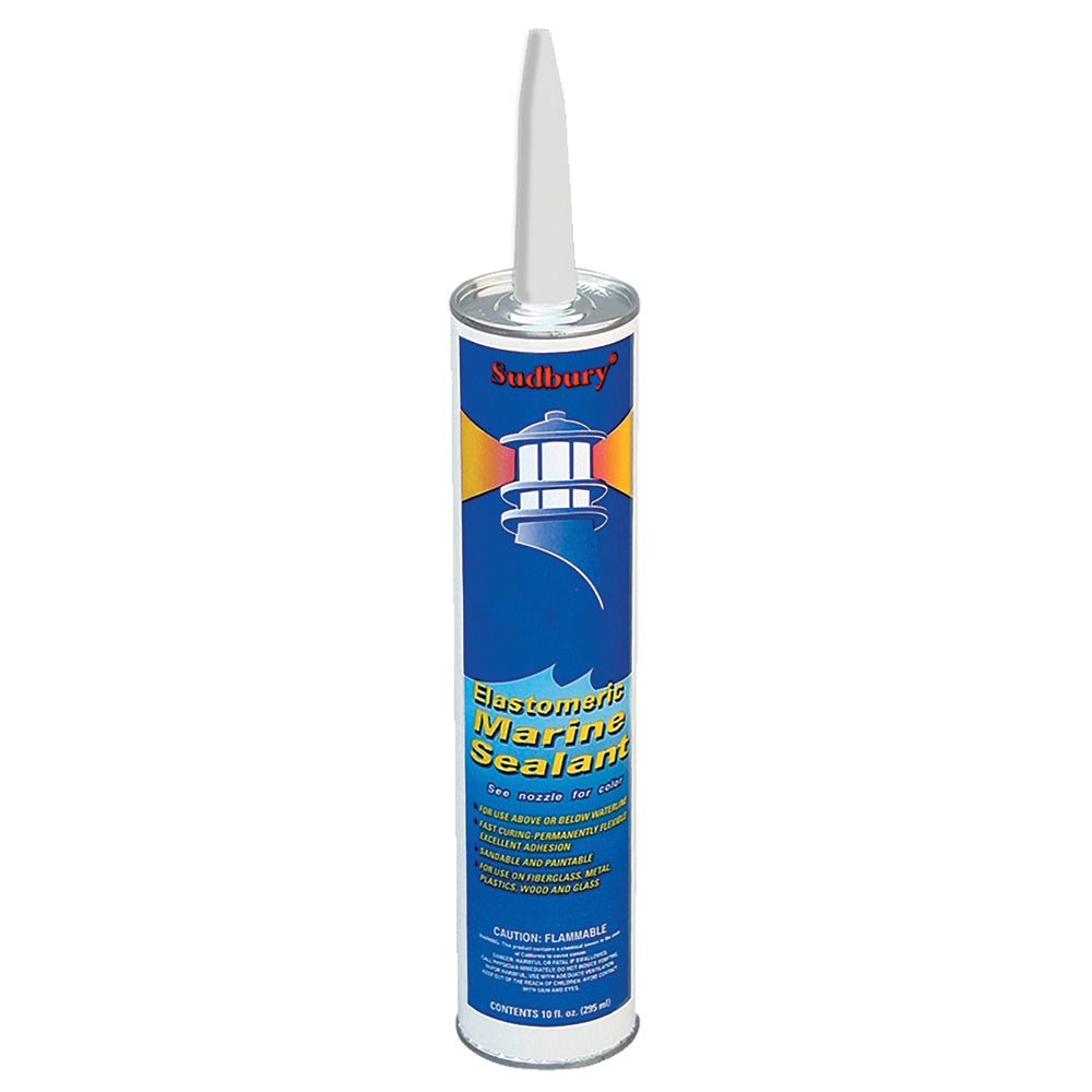 Sudbury Elastomeric Marine Sealant 10oz Cartridge Clear 301