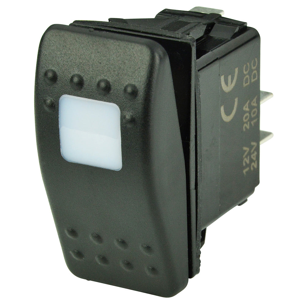 BEP SPST Contura Switch 1Amber LED OFFON 1001801