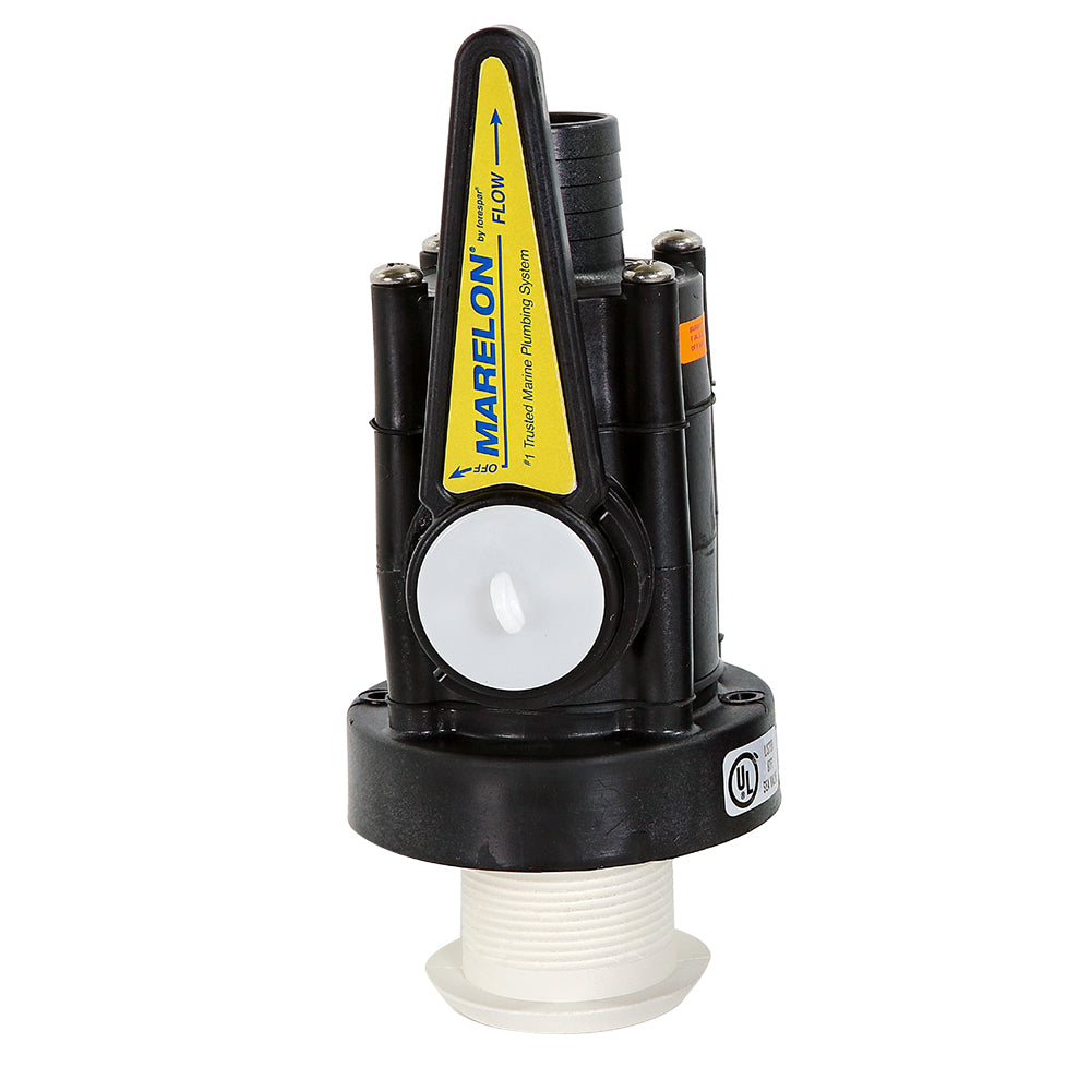 Forespar Marelon FullFlow Seacock 114 Mushroom ThroughHull 904045ABYC