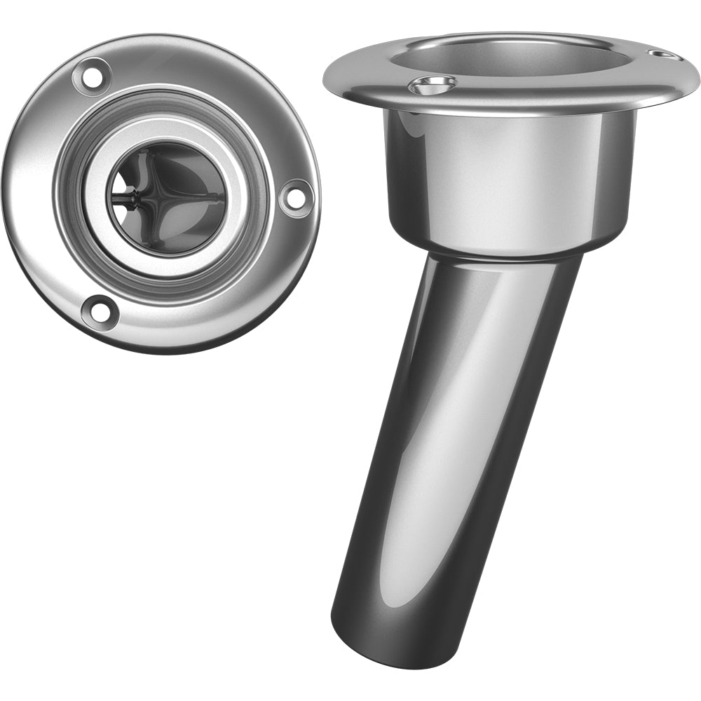 Mate Series Stainless Steel 15 Rod Cup Holder Open Round Top C1015ND