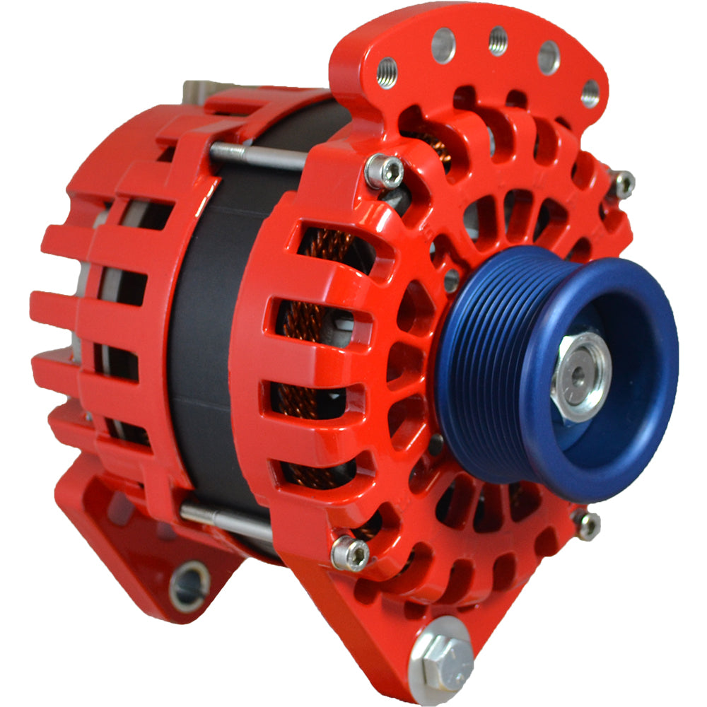 Balmar Alternator 315 Dual Foot Saddle J10 Serpentine Pulley 170A 12V XTDF170J10