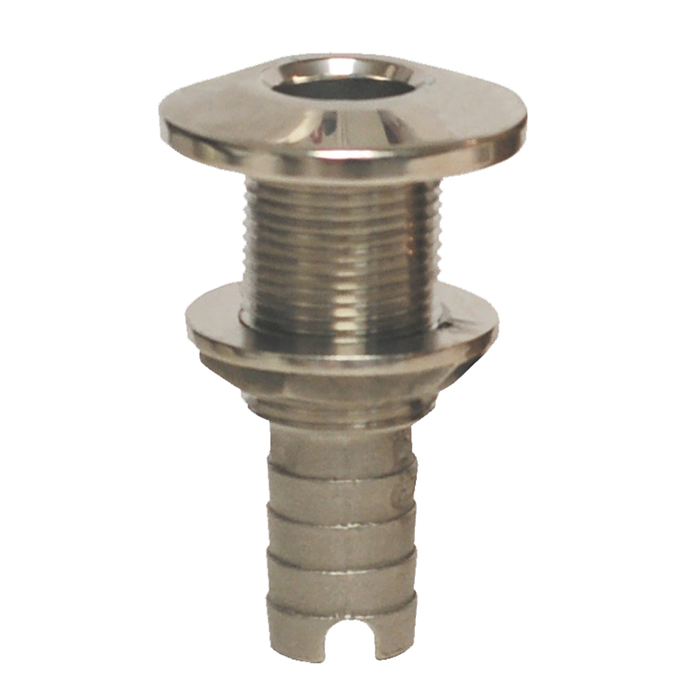 GROCO Stainless Steel Hose Barb ThruHull Fitting 2 HTH2000S