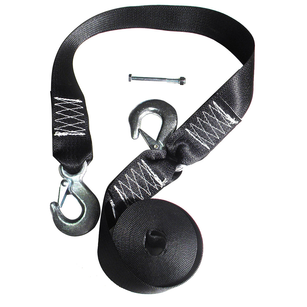 Rod Saver Winch Strap Replacement wSafety Strap 16 WS16S
