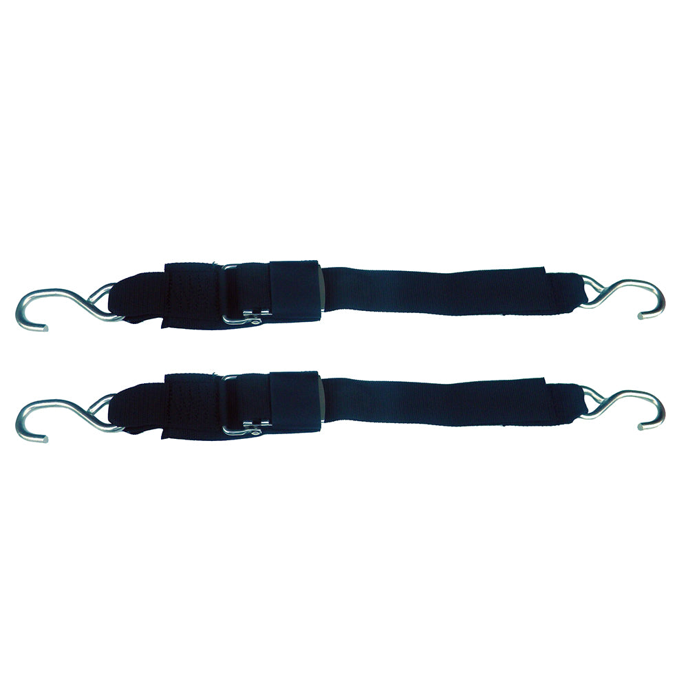 Rod Saver Stainless Steel Quick Release Transom TieDown 2 x 3 Pair SSQRTD3