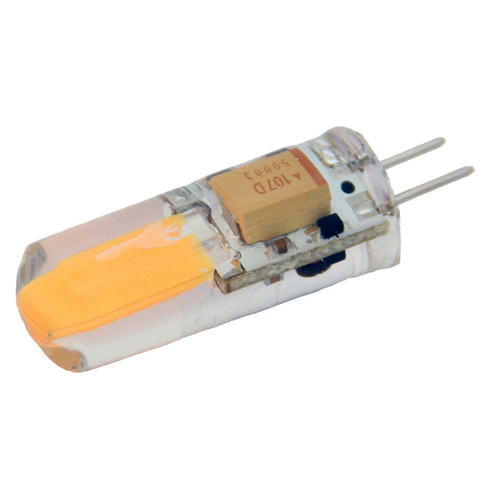 Lunasea Natural White G4 Bulb 2W 1030VDC Bottom Pin Silicon Encapsulated LLB21KC7100