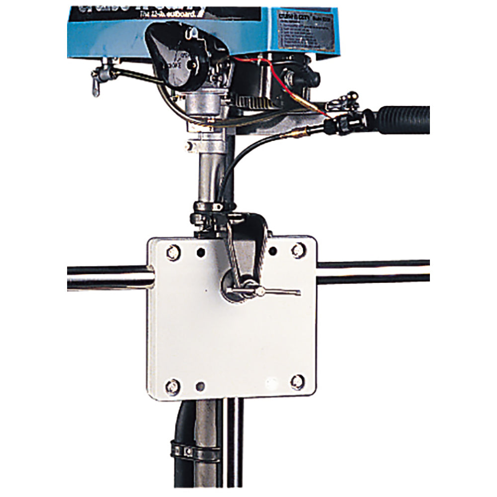 SeaDog Poly Rail Mount Motor Bracket White 3271501