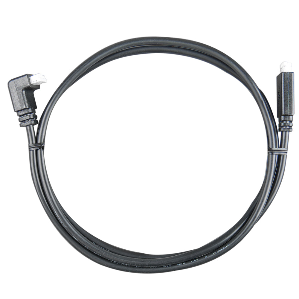 Victron VE Direct 5M Cable 1 Side Right Angle Connector ASS030531250