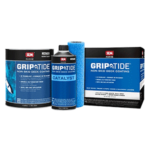 SEM GripTide NonSkid Deck Coating Kit Midnight Black M25650