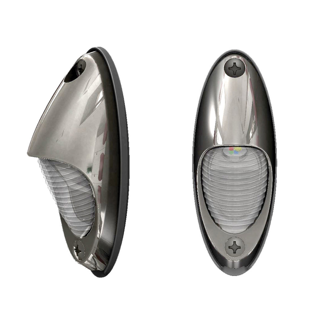 Lumitec Nautilus Piling Light Spectrum RGBWWarm White Stainless Steel Housing 101670