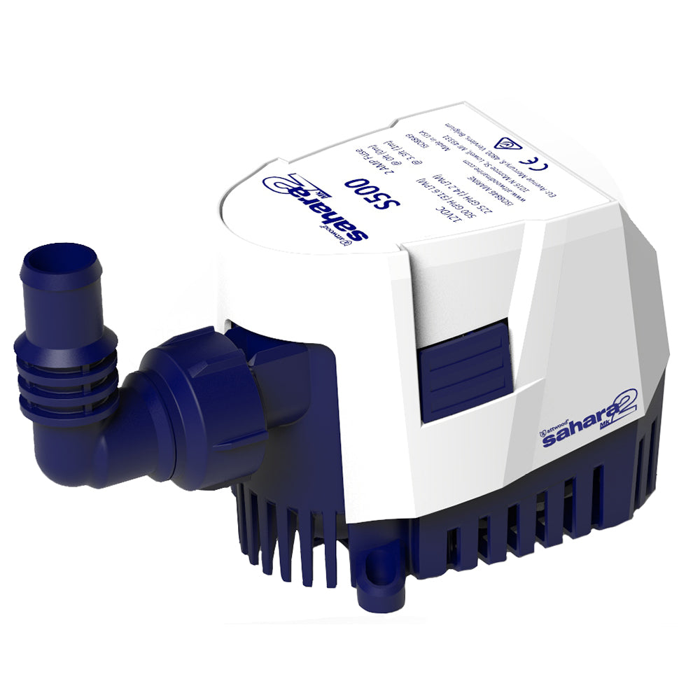 Attwood Sahara MK2 S500 Bilge Pump 500 GPH 12V Automatic 55057