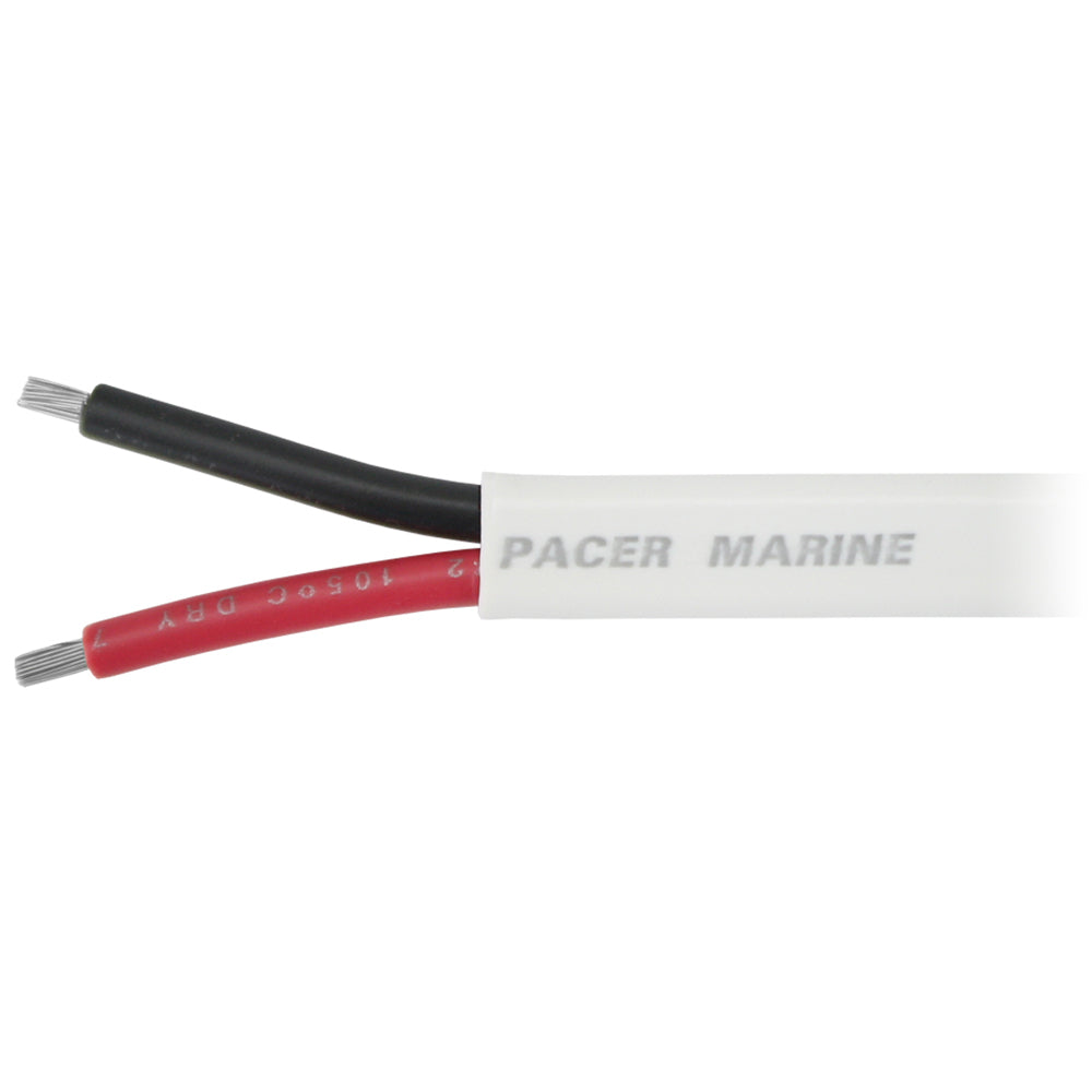 Pacer 102 AWG Duplex Cable Flat Cable RedBlack 100 W102DC100