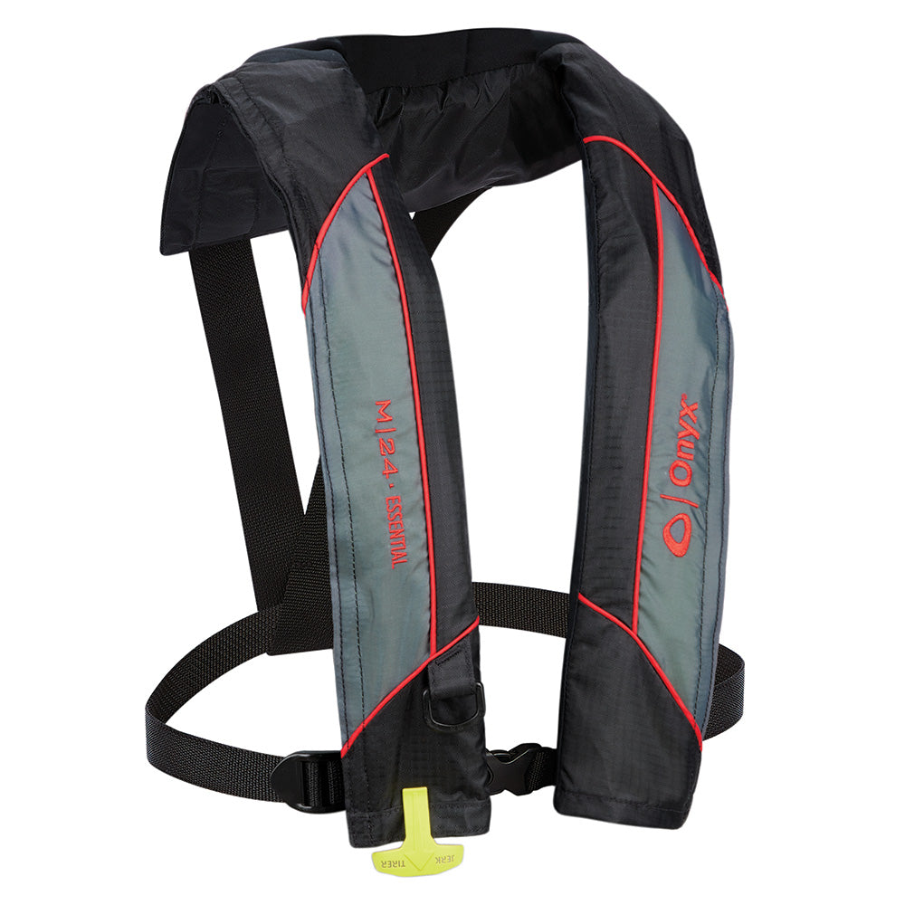 Onyx M24 Essential Manual Inflatable Life Jacket Red Adult Universal 13120010000423