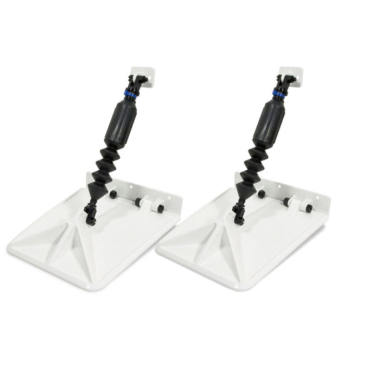 Smart Tabs SX Trim Tabs by Lectrotab 95 x 10 f1518 Boat w60  135HP  White SXW951060