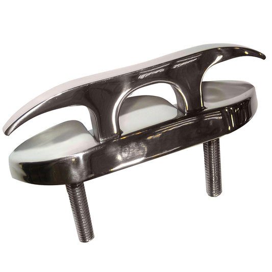 Whitecap Folding Cleat  Stainless Steel Studded  6 6846C