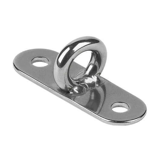 Schaefer Stainless Steel Welded Pad Eye  178L x 58W 7802