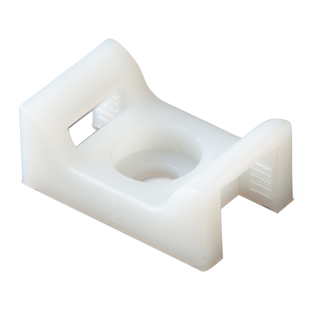 Ancor Cable Tie Mount  Natural  10 Screw  100Piece 199263