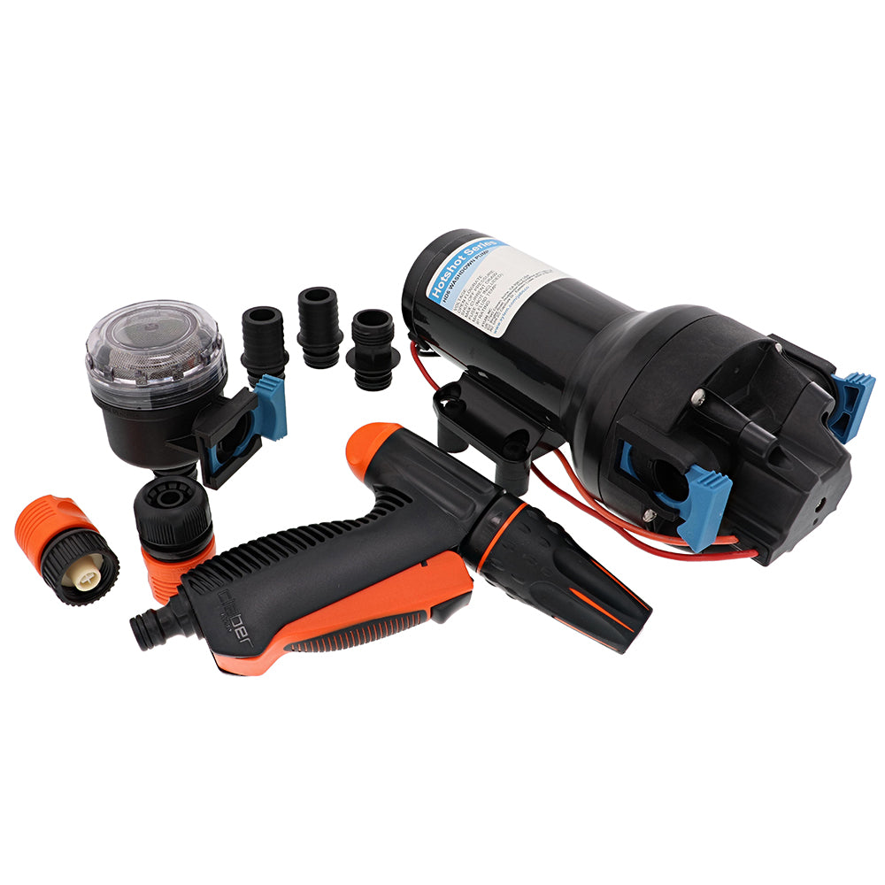 Jabsco HotShot HD6 Heavy Duty Washdown Pump  24V  6 GPM  70 PSI P602J219N3A