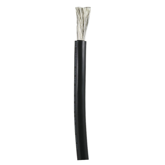 Ancor Tinned Copper Battery Cable 30 AWG 81mm  Black  Sold By The Foot 1180FT