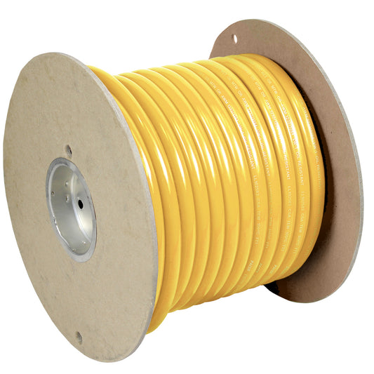 Pacer Yellow 40 AWG Battery Cable  100  WUL40YL100