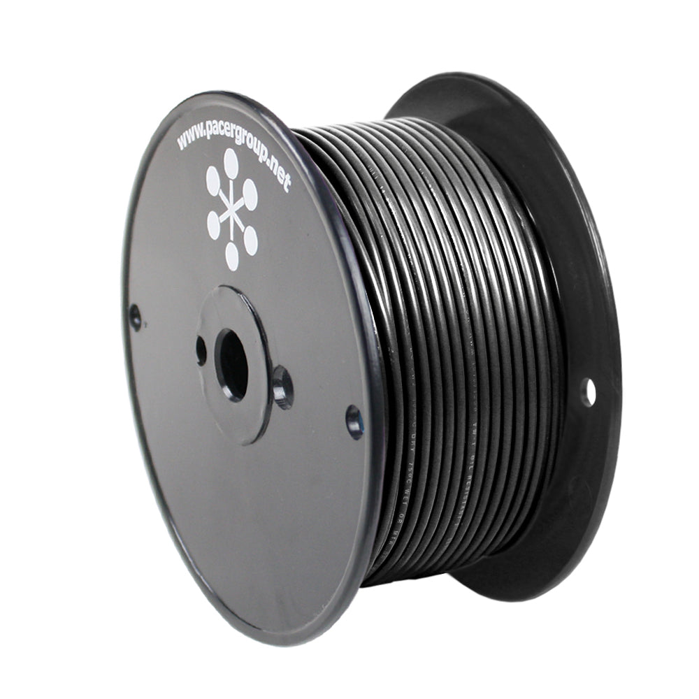 Pacer Black 18 AWG Primary Wire  250  WUL18BK250